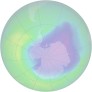 Antarctic Ozone 2001-10-29